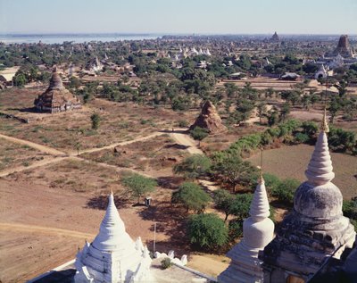 Ansicht der Tempel in Bagan, Burma von Unbekannt Unbekannt